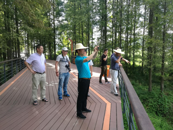 永康市经济开发区党委书记朱长林一行走访浙江农林大学园林设计院