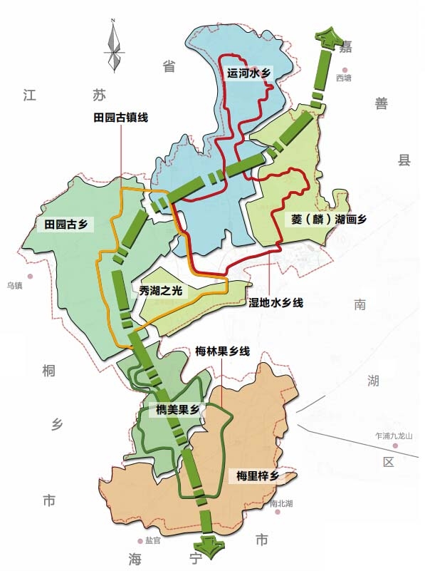 秀洲区乡镇地图图片