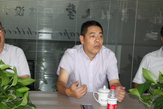 永康市经济开发区党委书记朱长林一行走访浙江农林大学园林设计院